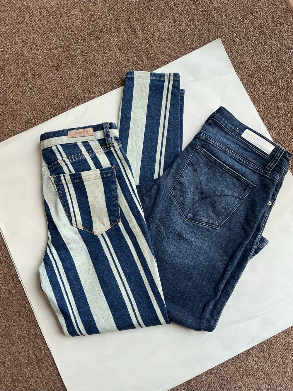 Calvin Klein jeans & Blank NYC Striped Navy